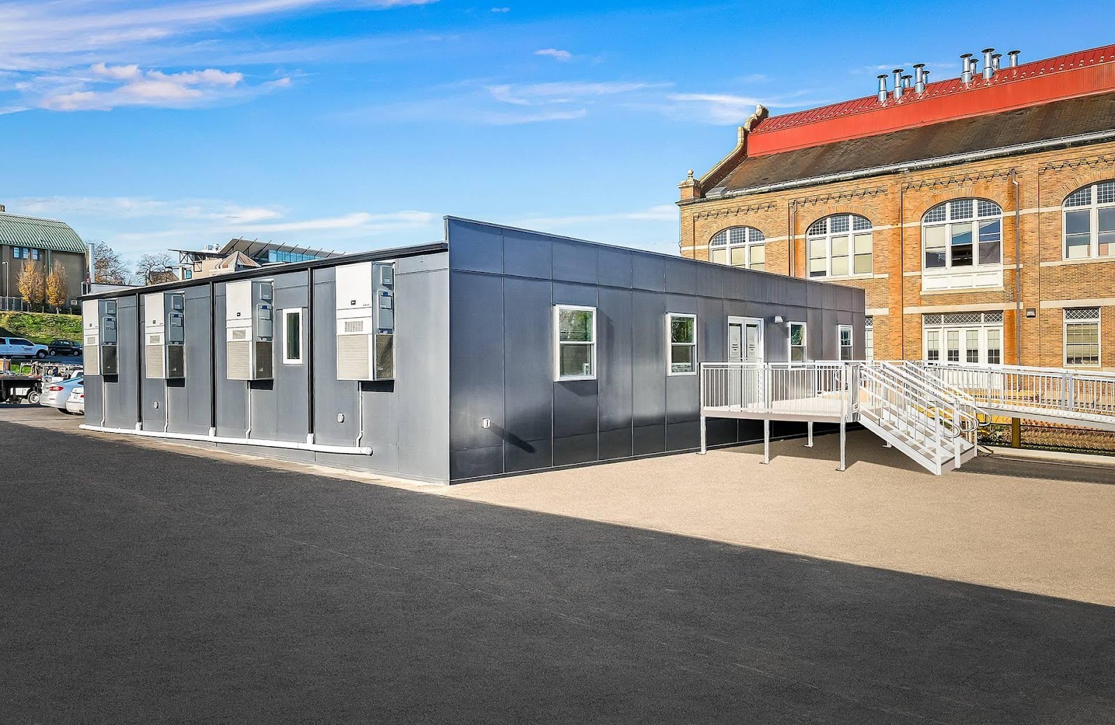 CAU Modular Office Exterior