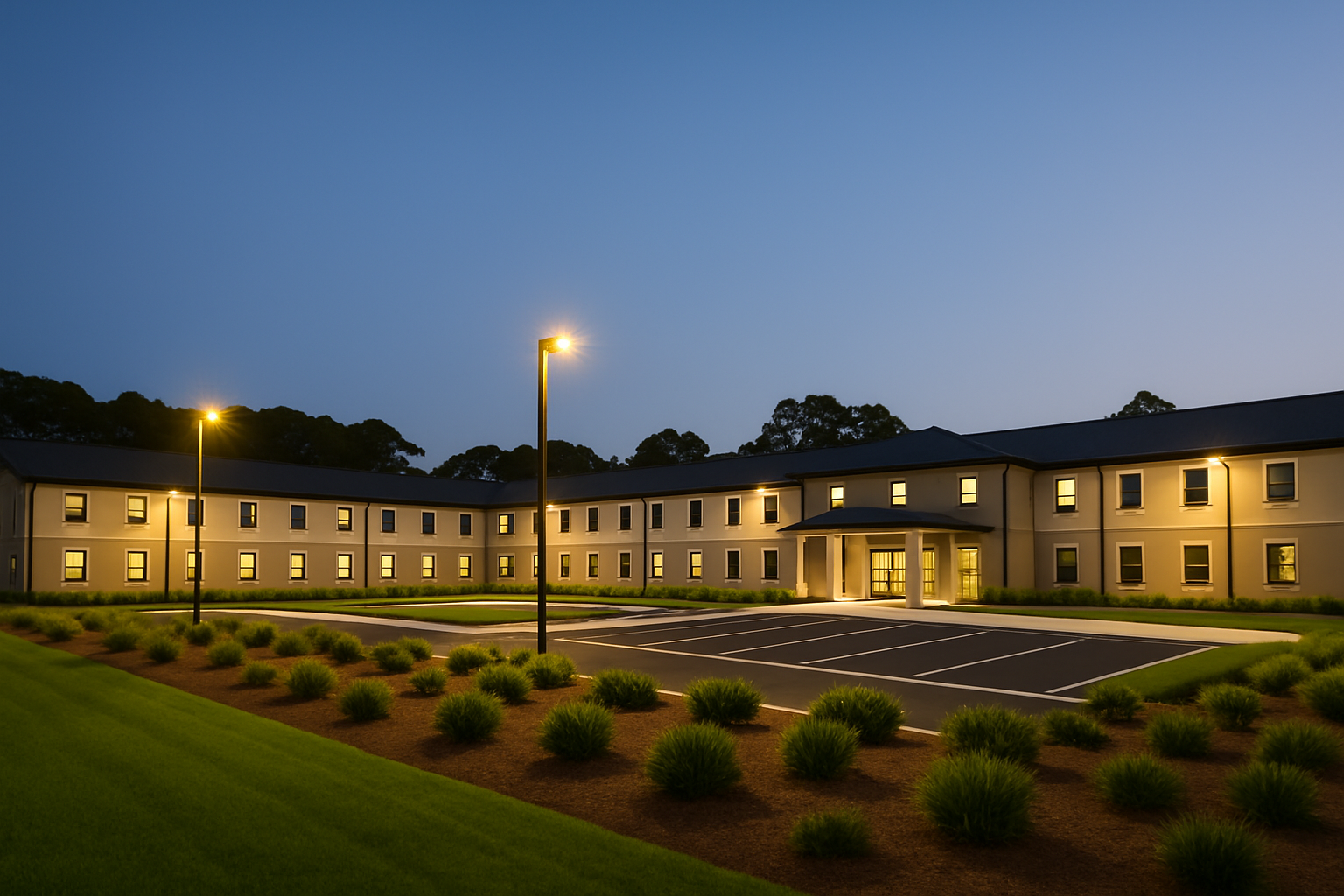 200 Room FLETC Dormitory 3 CLEANED