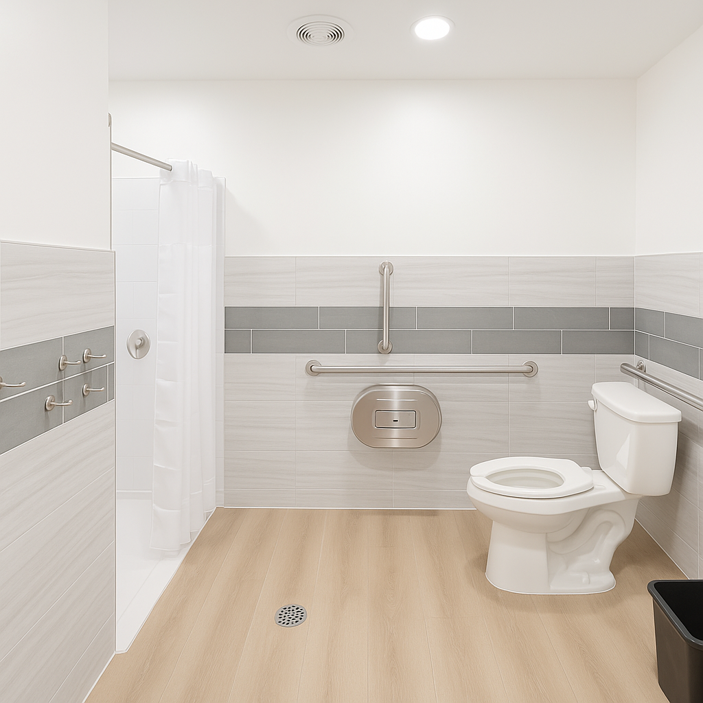 Clara Brown Commons Bathroom