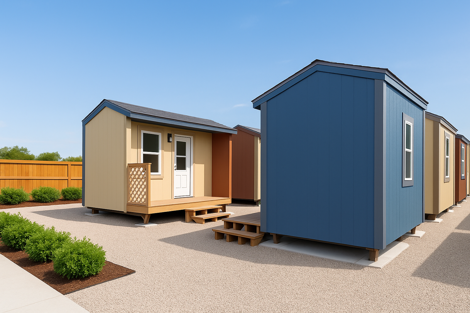 Clara Brown Commons Tiny Homes