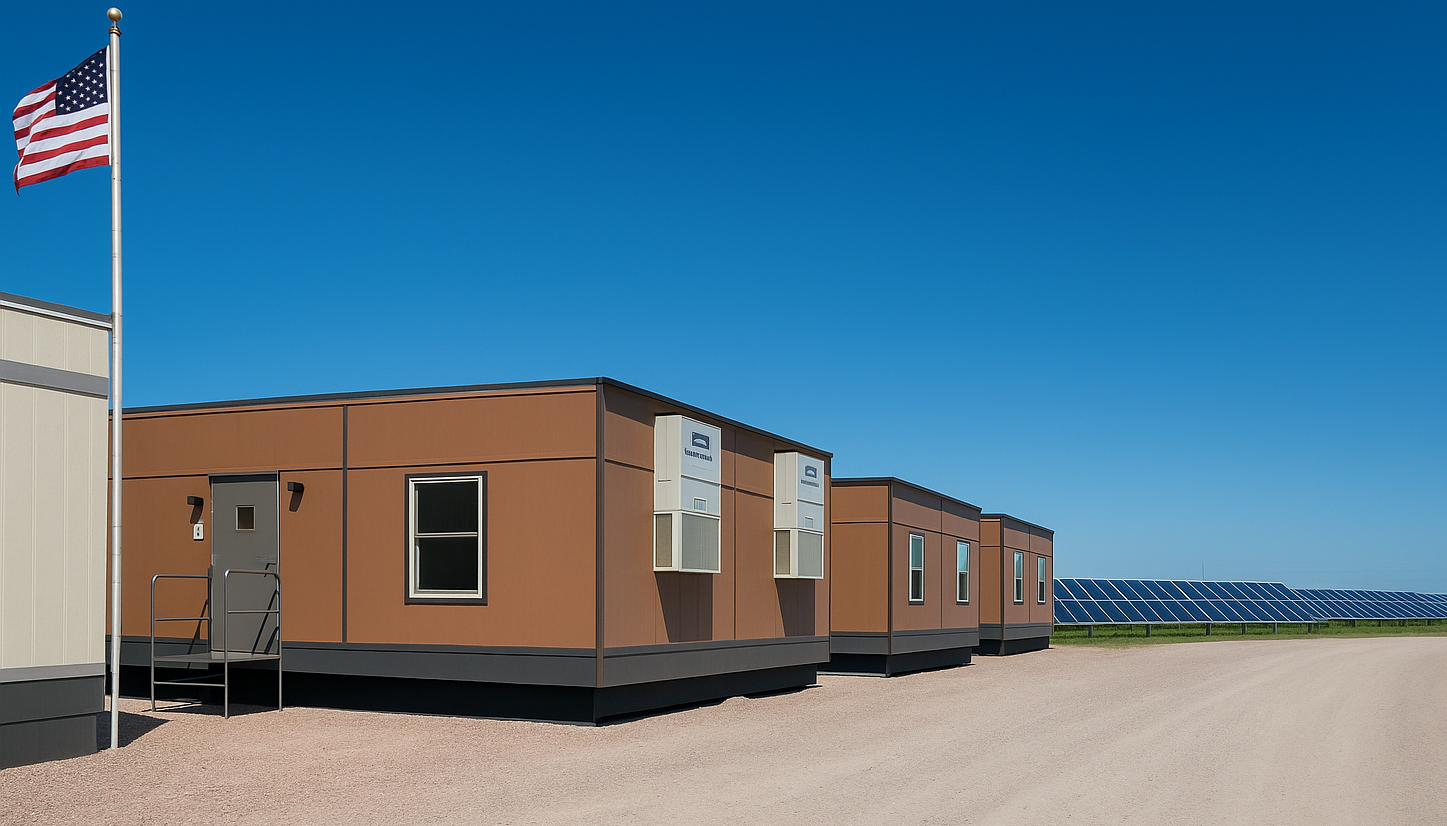 Indicom Solar Farm Exterior