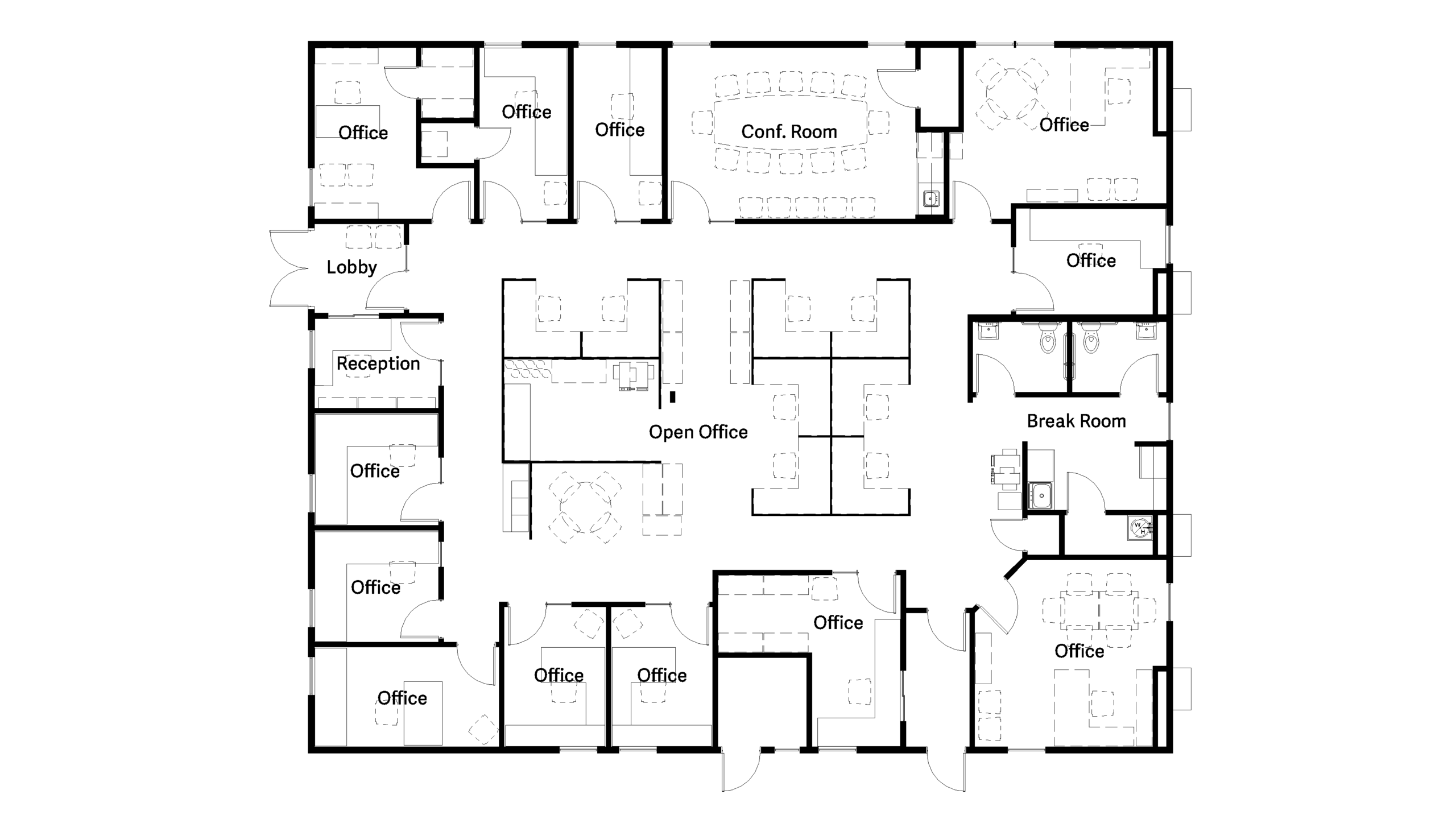 Specialized Structures Office-SK-1 TXT & Furn