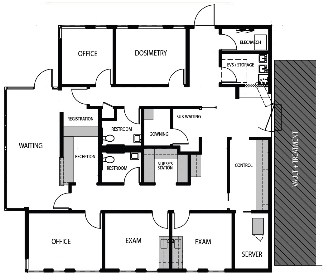 Swedish Cancer Insititue Floorplan