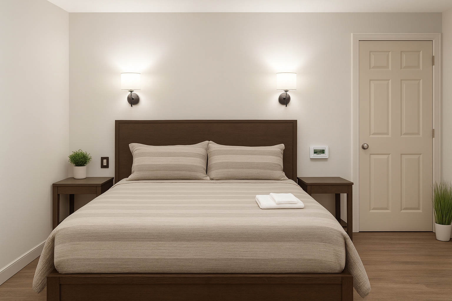 Texas Oil Rig Site Housing Bedroom