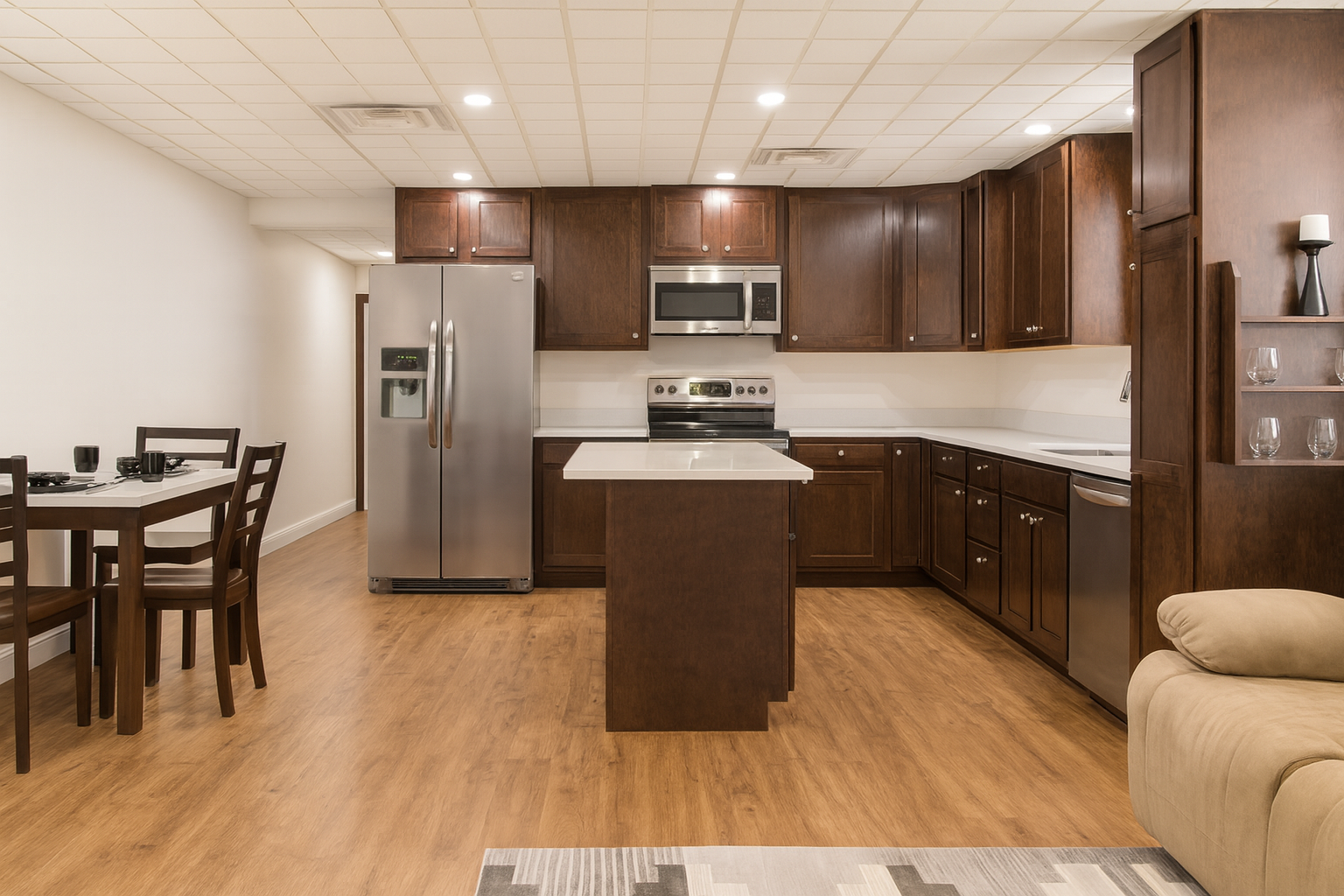 Texas Oil Rig Site Housing Kitchen 2