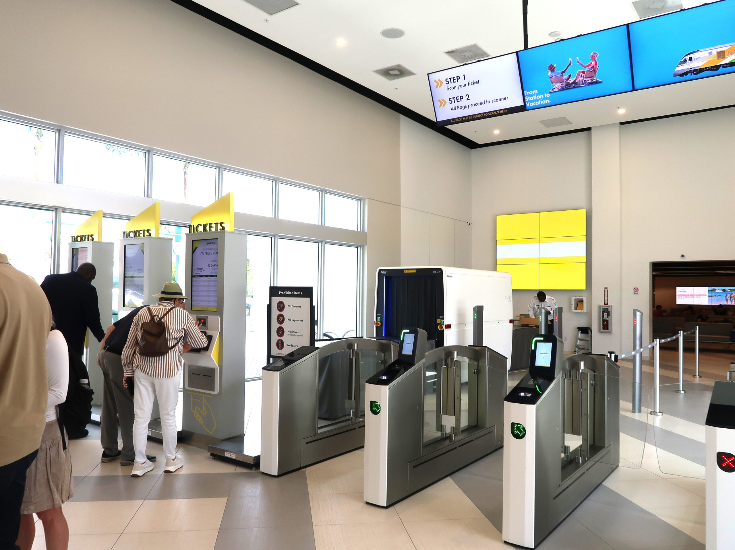 Aventura Train Station Interior CLEANED